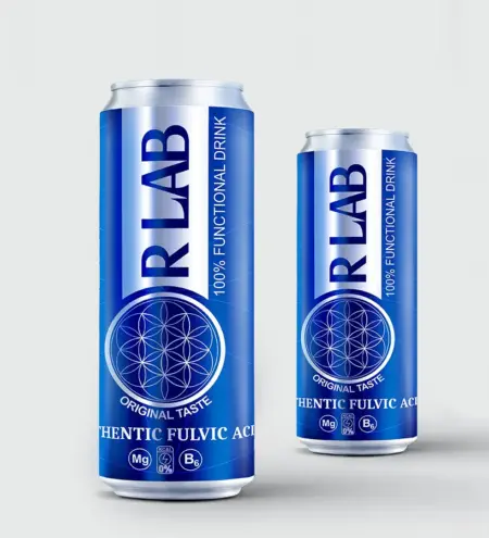 Напиток функциональный безалкогольный газированный "R LAB" оригинальный